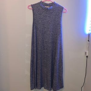 Aiden y medium blue sweater dress sleeveless